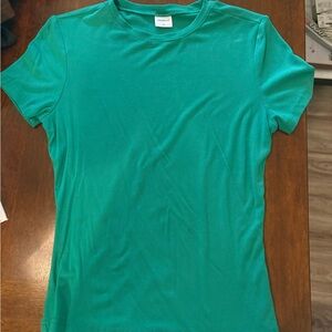 Gildan Vibrant Green Women's Blouse